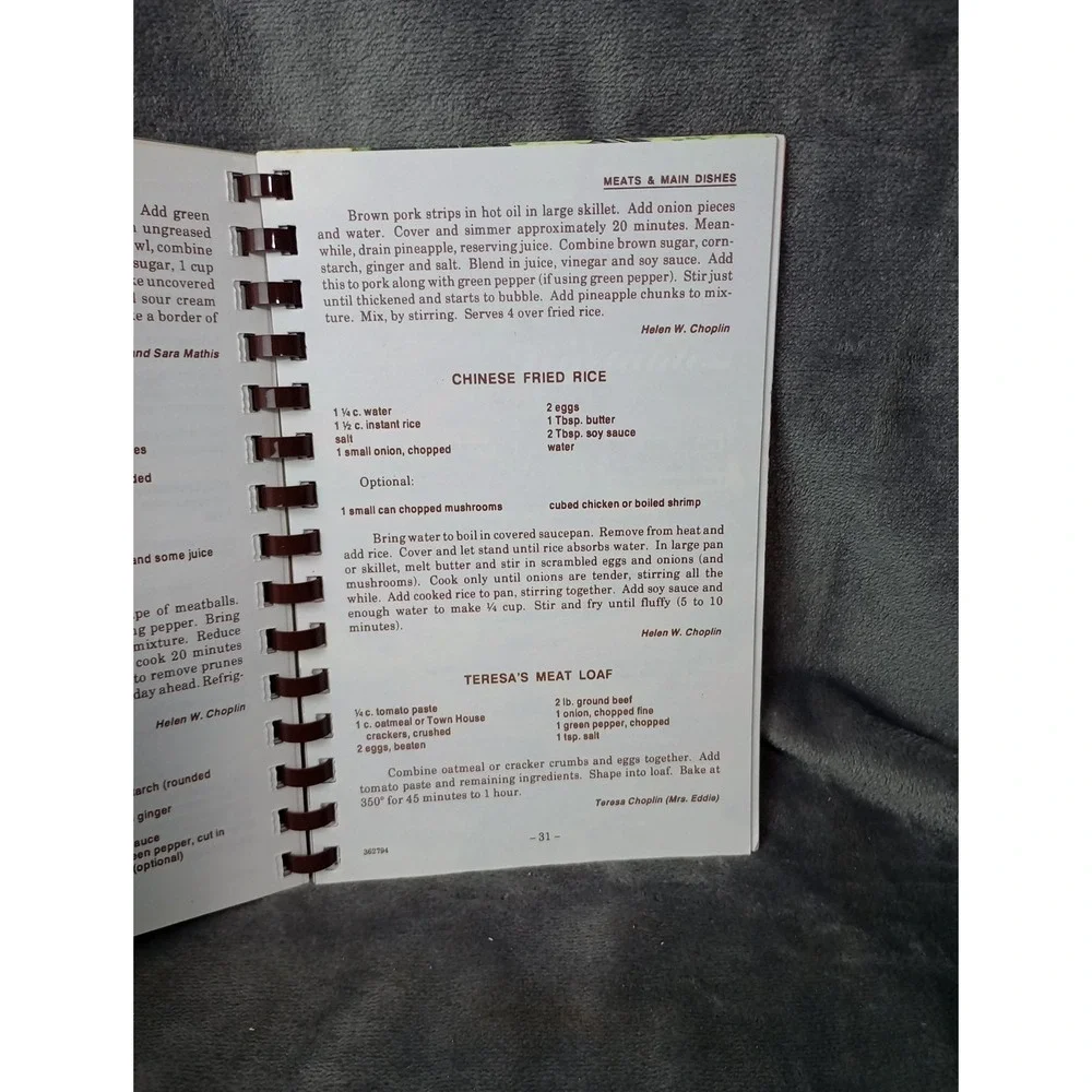 Choplin Family‎ Cookbook Recipes Yadkin County, NC East Bend Tobacco Family Tree